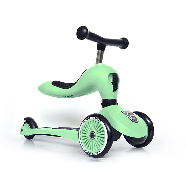 Scooter Monopatín 2 en 1 Highwaykick Kiwi - Scoot and Ride1