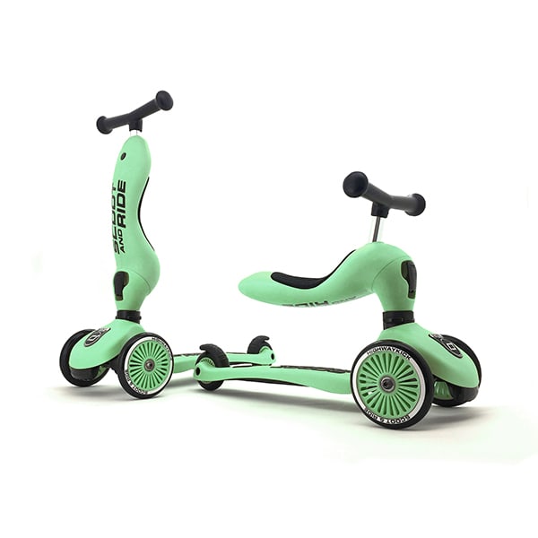 Scooter Monopatín 2 en 1 Highwaykick Kiwi - Scoot and Ride 3
