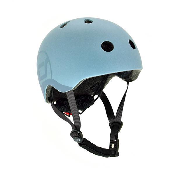 Casco Niño S-M Acero - Scoot and Ride 4