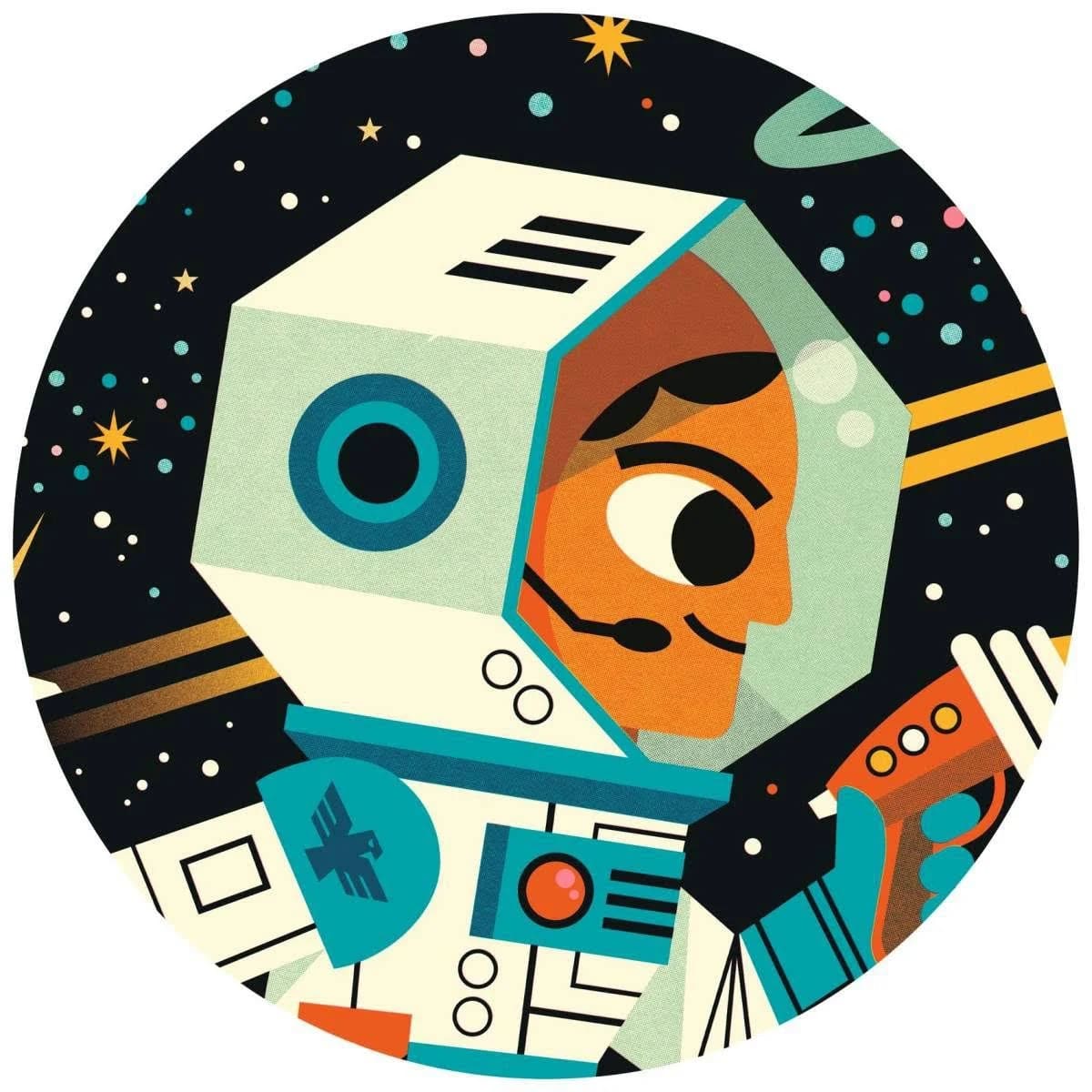 Puzzle Silueta Estación Espacial 54 Piezas - Djeco3