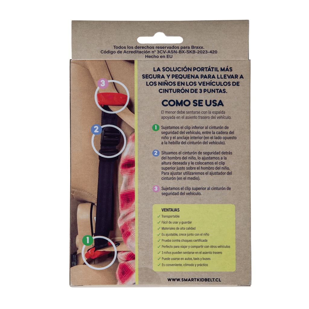 Sistema de Retención Infantil Cinturón Smart Kid Belt8