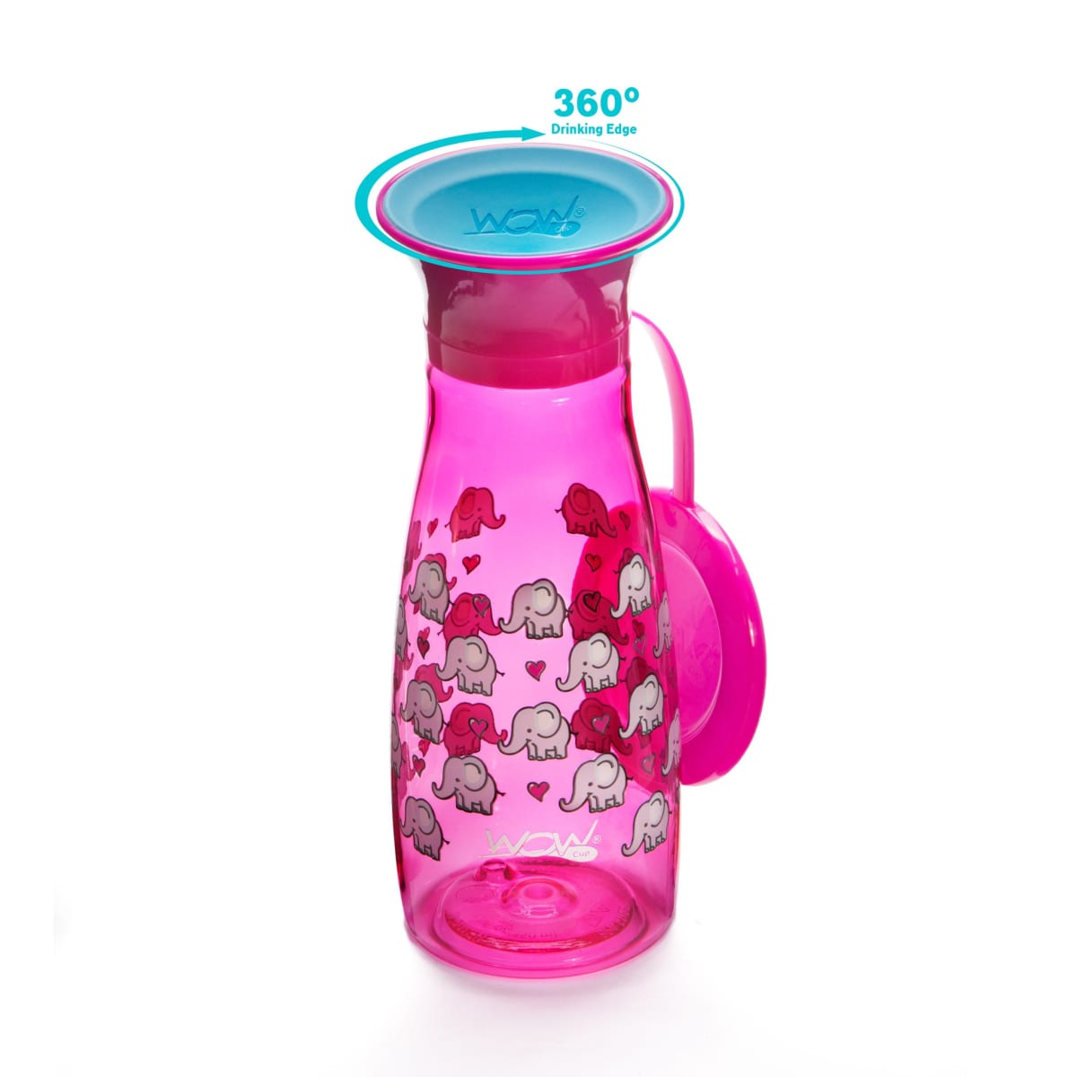 Vaso tipo Botella Elefantes - Wow Cup2
