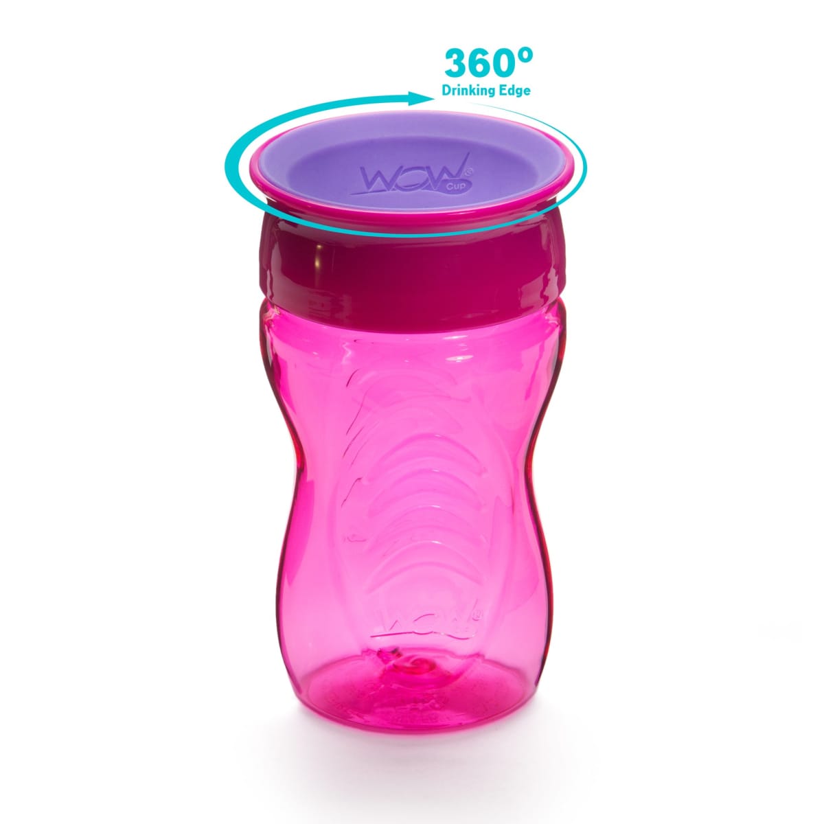 Vaso Tritan Rosado - Wow Cup3