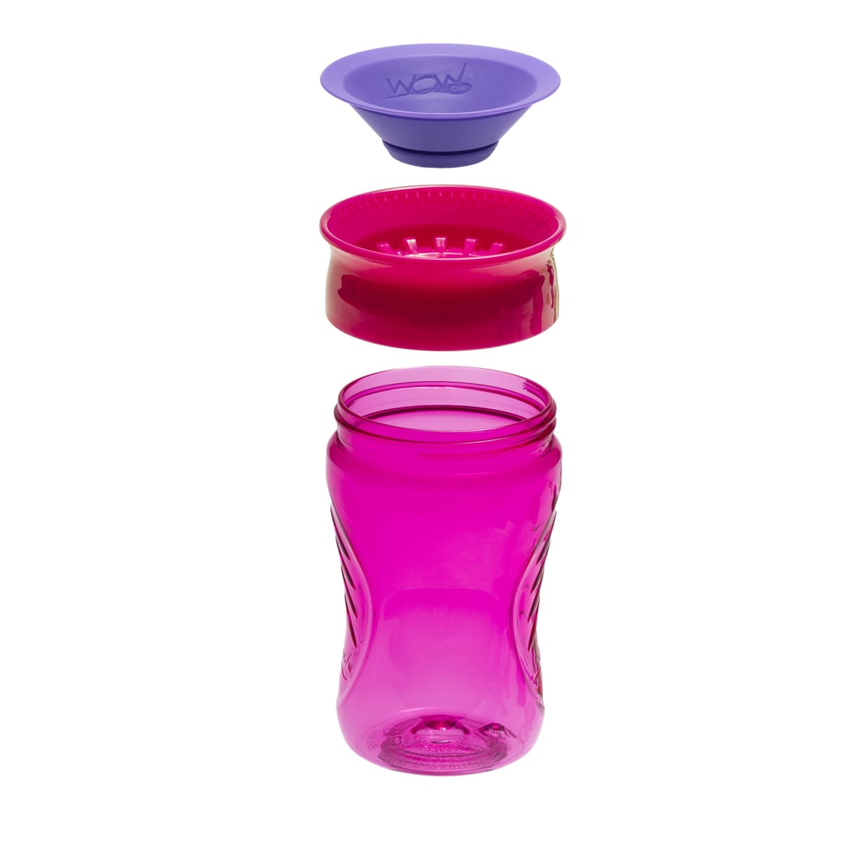 Vaso Tritan Rosado - Wow Cup2