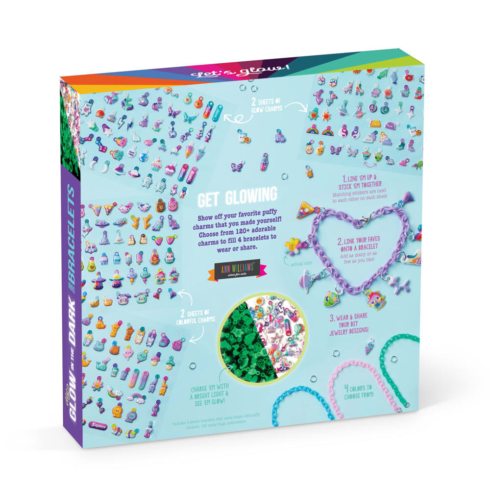 Hazlo tú mismo Pulseras de Amuletos Que Brillan en la Oscuridad - Ann Williams Group2