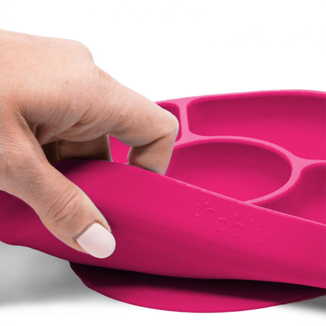 Plato de Silicon Yumi Rosado - Bblüv1