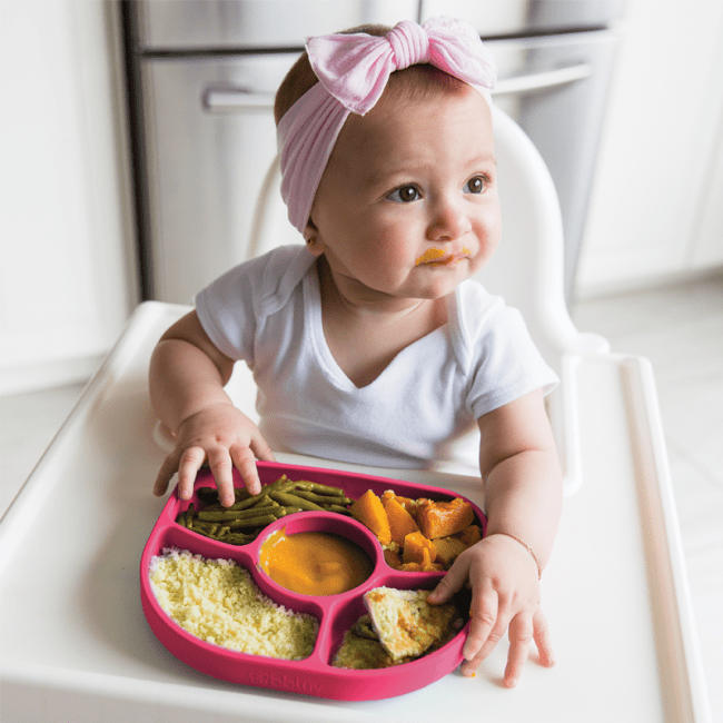 Plato de Silicon Yumi Rosado - Bblüv2