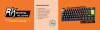 product teclado royal kludge rk c61 cableado
