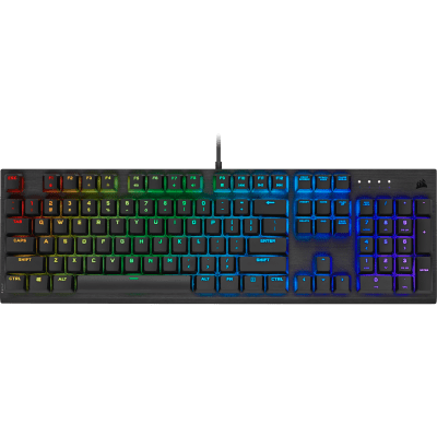 Teclado Corsair K60 RGB PRO - VIOLA Switch, Spanish ( CH-910D019-SP )1