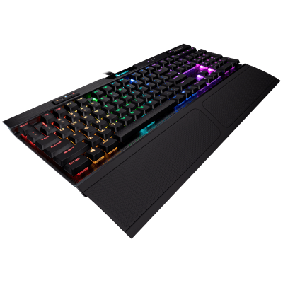 Teclado Corsair K70 MK.2 RGB RAPIDFIRE Low Profile, Spanish ( CH-9109018-SP )1