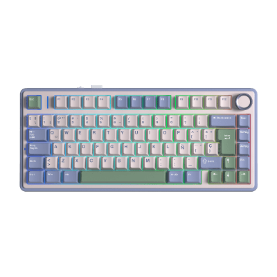 Teclado Aula F75 RGB Inalambrico Español