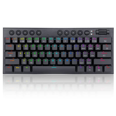 Teclados Redragon HORUS 60% BLACK Wireless, English1