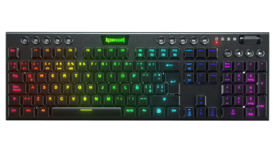 Teclado Redragon HORUS FS Cableado, Spanish