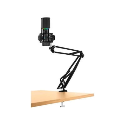 Micrófono Streamplify MIC-48-RGB-MA-BK Soporte de Brazo1