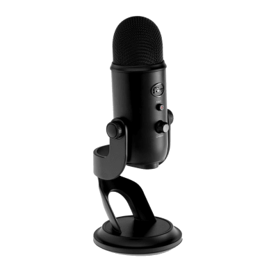 Micrófono Blue YETI USB Cardioide Blackout1