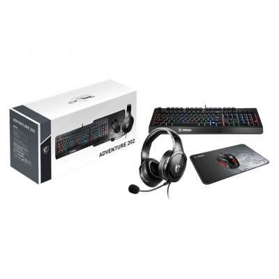 Combo 4 en 1 MSI ADVENTURE 202, English