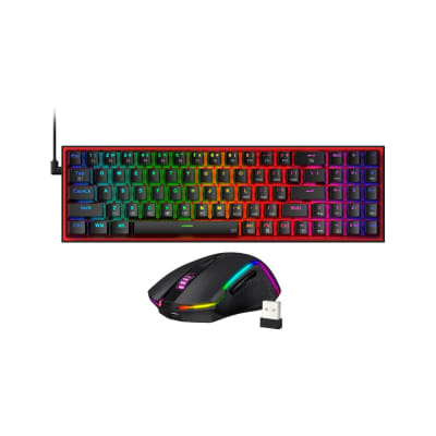 Combo Redragon 2 en 1 POLLUX + TRIDENT S136 Black1