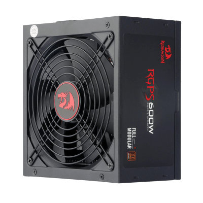 GC-PS003 Fuente Redragon 600W Bronce Modular (EU plug - type A)1