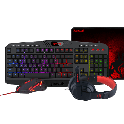 S101-BA-2-SP, Combo 4 en 1 K503A-RGB-SP + M601 + H120 + P016, Spanish1