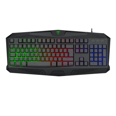 Teclado Gamer T-Dagger TANKER Rainbow T-TGK106-SP1