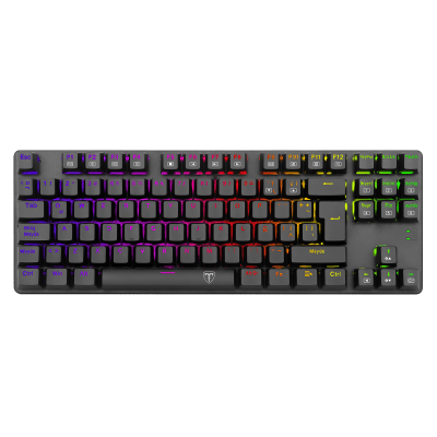 Teclado Mecánico Gamer T-Dagger BORA RGB T-TGK315-BL-SP Blue Switch