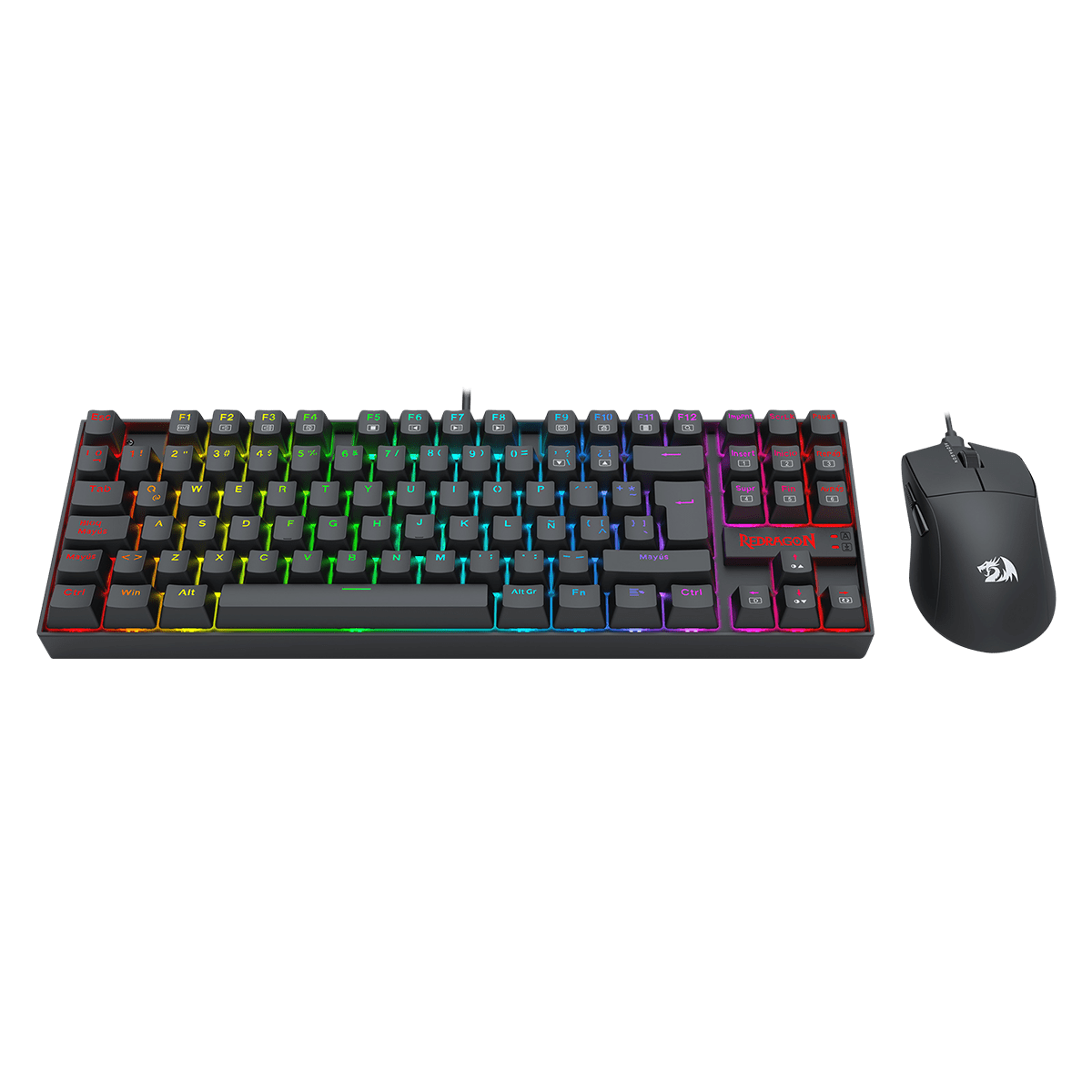 Combo Redragon S145-SP con teclado K552 y mouse M724