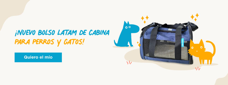 Bolso especialemente diseñado para viajar en cabina con tu mascota Bolso especialemente diseñado para viajar en cabina con tu mascota