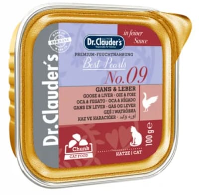 Dr. Clauder´s Gato Beast Perls Premium Ganso e Hígado
