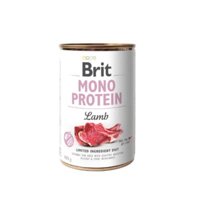 Brit lata Mono Protein Lamb 400g 