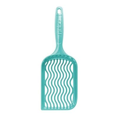 Pala higiénica Pelle Noba para arenero color menta