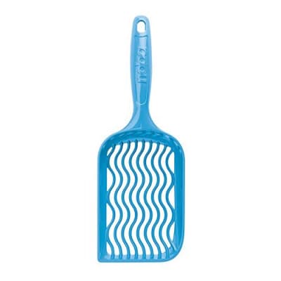 Pala higiénica Pelle Noba para arenero color calipso