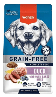 Alimento wanpy perro adulto pato