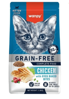 Alimento wanpy gato kitten