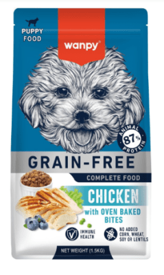 Alimento wanpy perro puppy