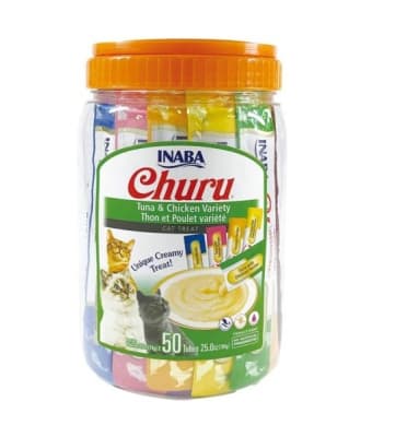 Churu Gato Variedades Tuna y Chicken 50 unidades