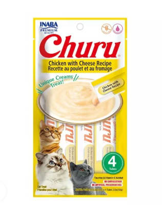 Churu pollo con queso