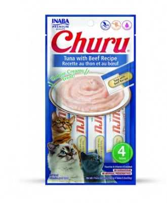 Churu Atún con carne 4 tubos