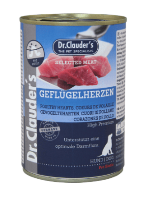 Dr. Clauder’s Lata corazones de pollo