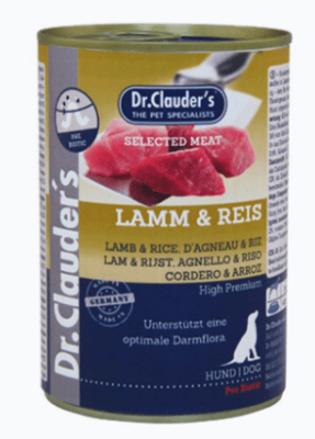 Dr. Clauder’s Lata Cordero y Arroz