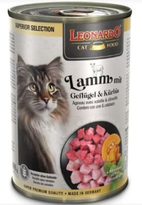 LEONARDO Selección Superior cordero con ave y calabaza