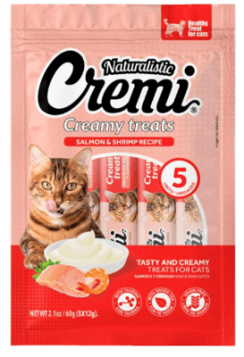 Cremi  salmon y camarones