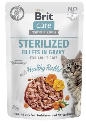 Fillets in gravy Sterilized Rabbit