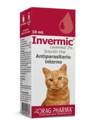 Gotas Drag Pharna INVERMIC  felino  10ML