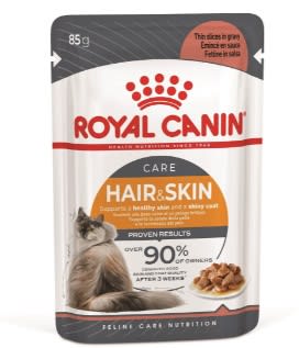 Pouch Hair&Skin 85gr Royal Canin