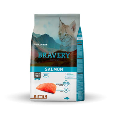 Bravery Kitten Salmon 2 kg