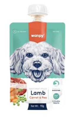 Tasty Meat Past Dog Lamb Carrot & Pea 90 gr