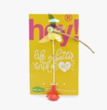 Juguete libélula para ventanas y piso