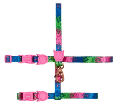 Cat harness y leash melted zeecat