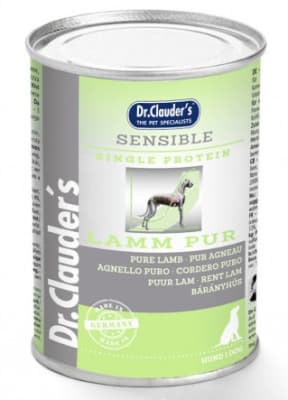 Comida húmeda veterinaria para perros con sensibilidad alimentaria Diet Sensible pure  cordero