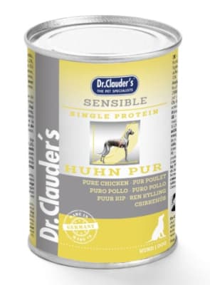Comida húmeda veterinaria para perros con sensibilidad alimentaria Diet Sensible pure pollo